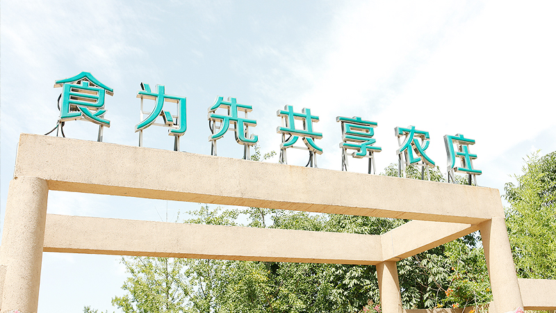 鲲澎实业大中华区董事局主席庄日春先生一行参观考察食为先生态农业园