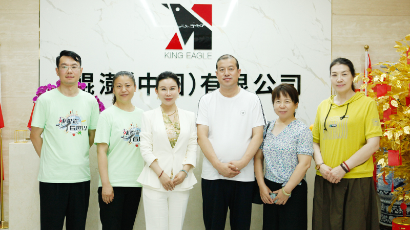 热烈欢迎宁夏六盘珍坊生态农业董事长王芳平一行领导莅临鲲澎（中国）参观考察